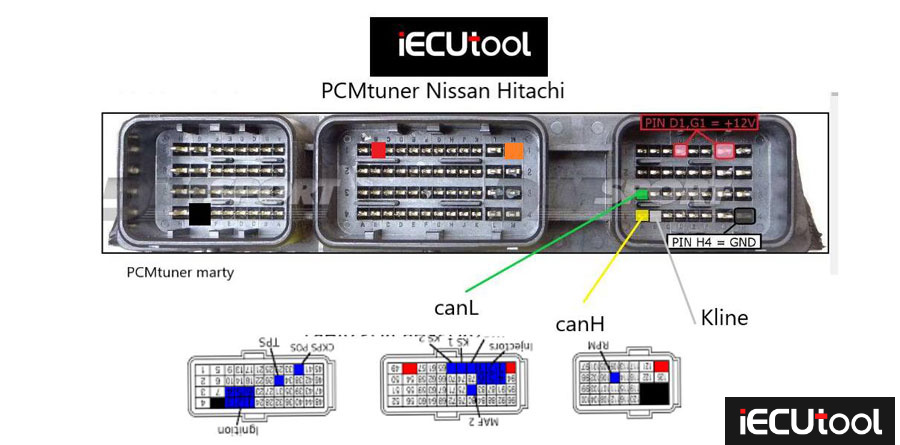 Pcmtuner Nissan Hitachi Pinout 2