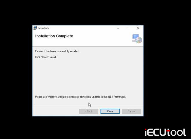 Install Fetrotech Tool Software 7