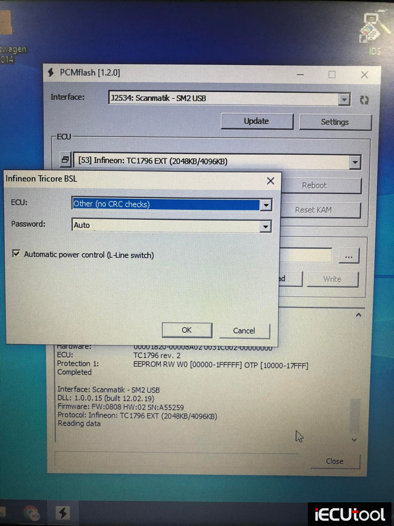 Pcmtuner Bosch EDC17CP20 Cannot Read Password 2