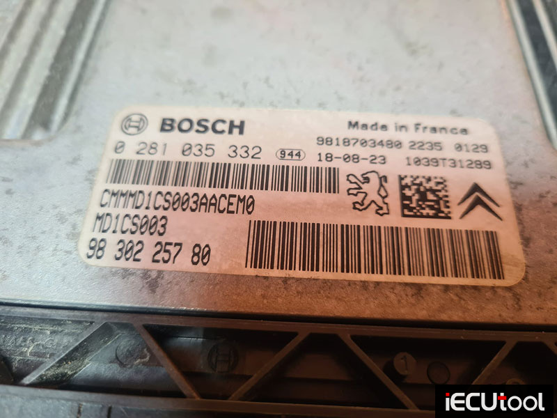 Fetrotech Read PSA Bosch MD1CS003 5