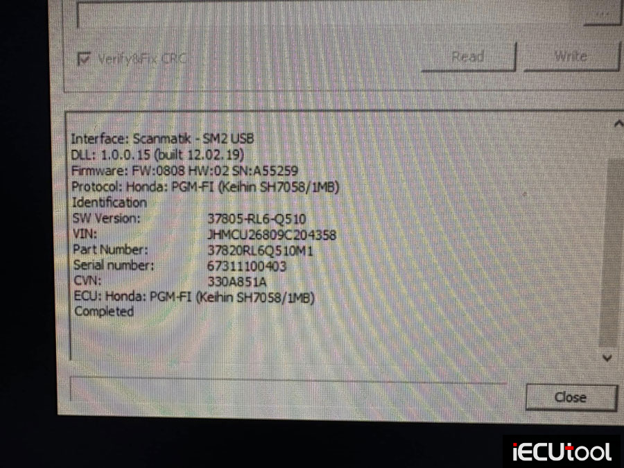 Pcmtuner Honda PGM FI USB Not Recognized Error 1