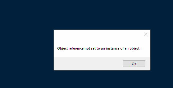 Foxflash Object Reference Not Set To An Instance Of An Object