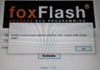 Foxflash Email Already Register With Code