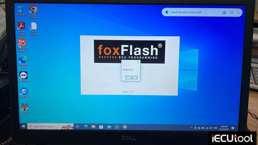 Foxflash Invalid Class